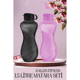 Takaz Global 1.5 LT Büyük Matara 2 RENK Gallon Fitness